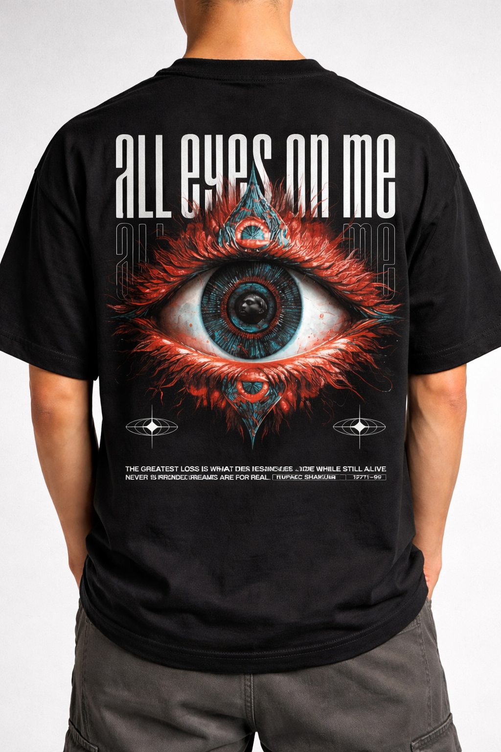 All Eyes On Me Oversized T-Shirt