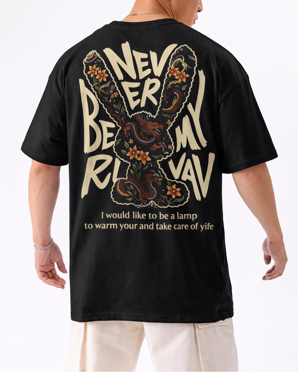 Never Be My Rival Oversized T-Shirt