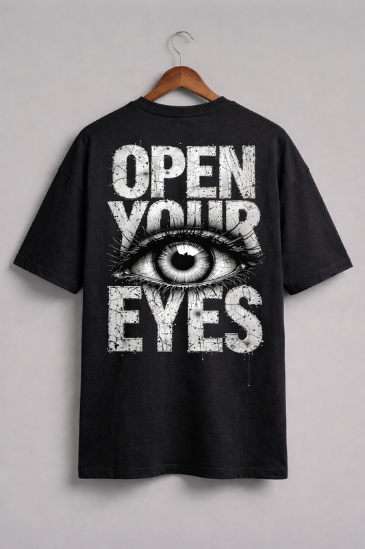 Open Your Eyes Oversized T-Shirt