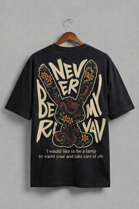 Never Be My Rival Oversized T-Shirt