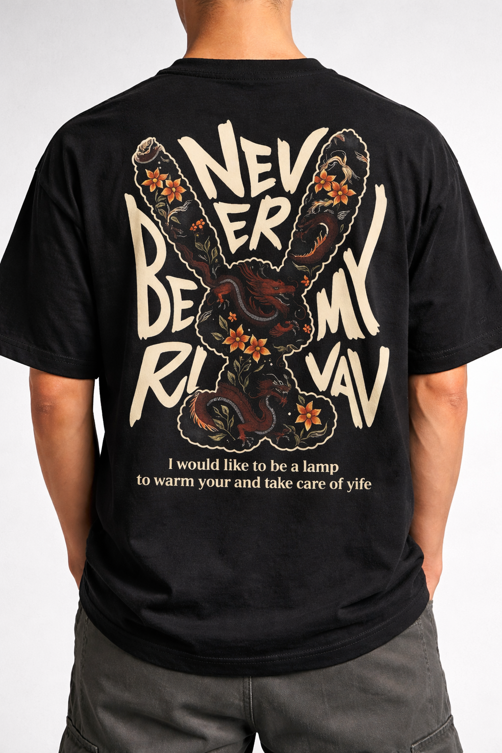 Never Be My Rival Oversized T-Shirt